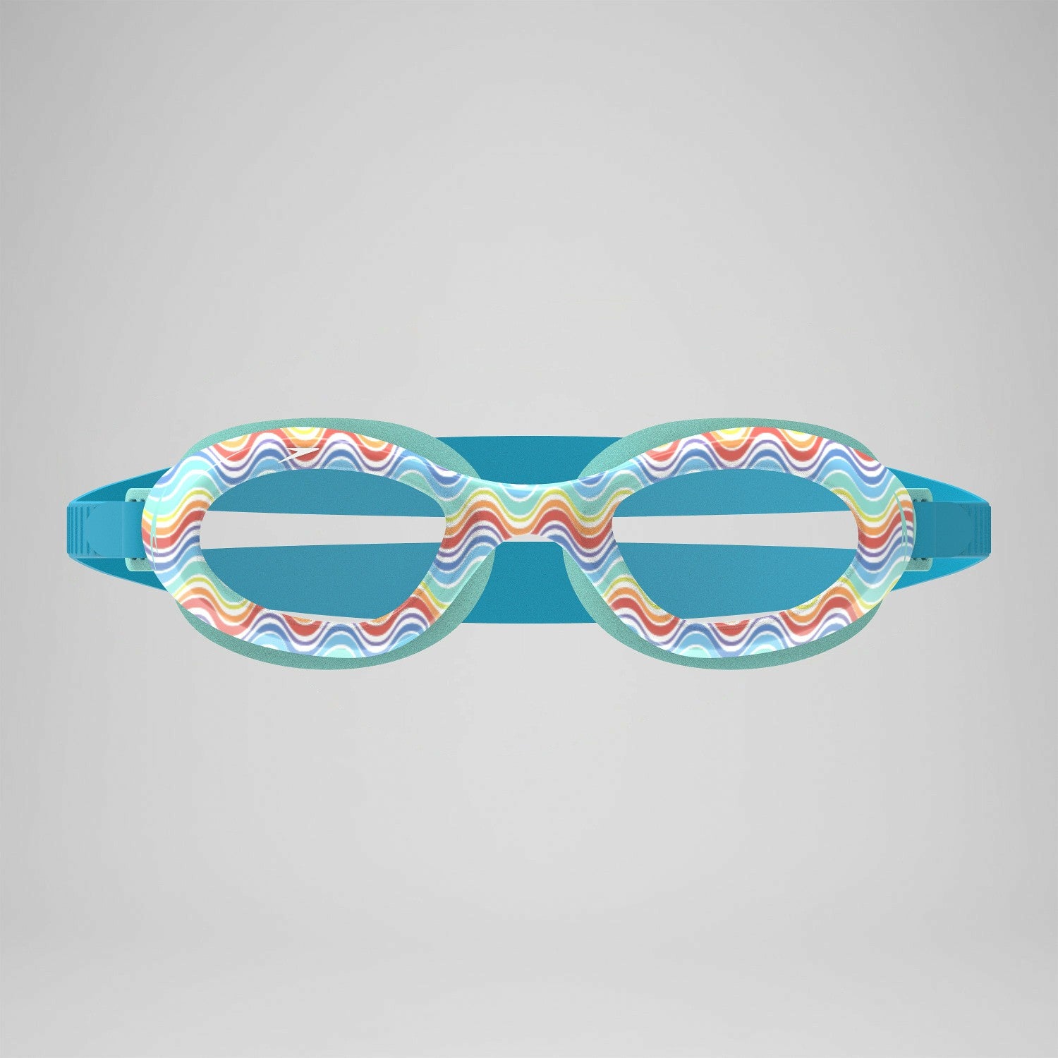 Junior Futura Hydrospex Printed Goggles Rainbow/Clear - Speedo
