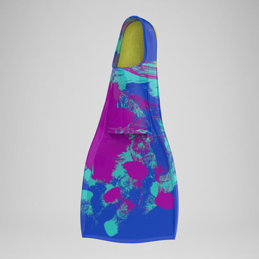 Adult Long Blade Fin Purple/Blue - Speedo