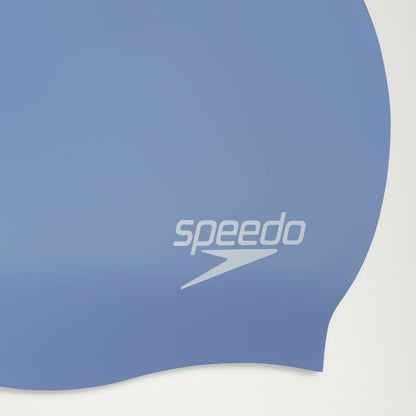 Unisex Long Hair Silicone Cap Blue/Purple - Speedo