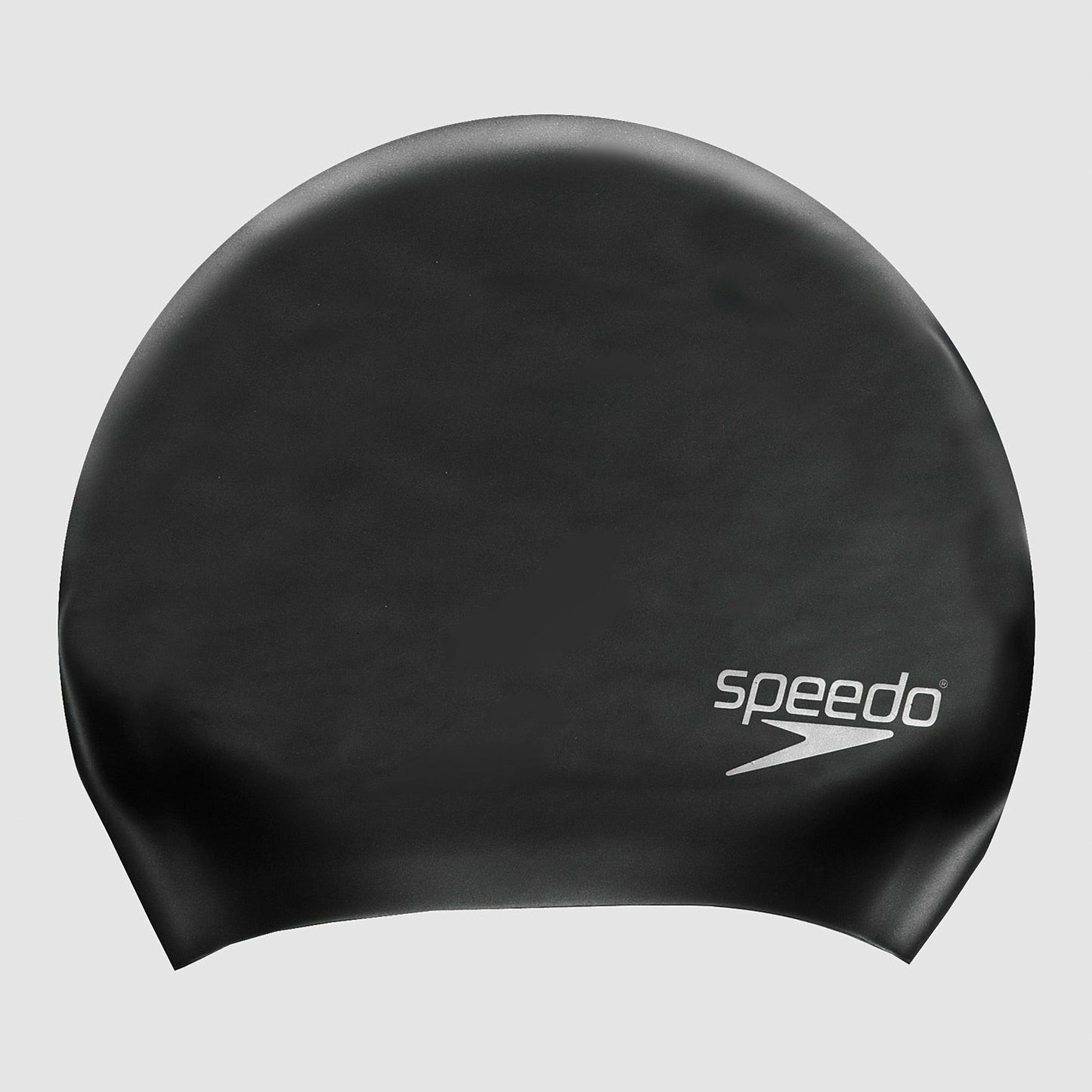 Unisex Long Hair Silicone Cap Black - Speedo