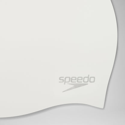 Unisex Silicone Cap White - Speedo