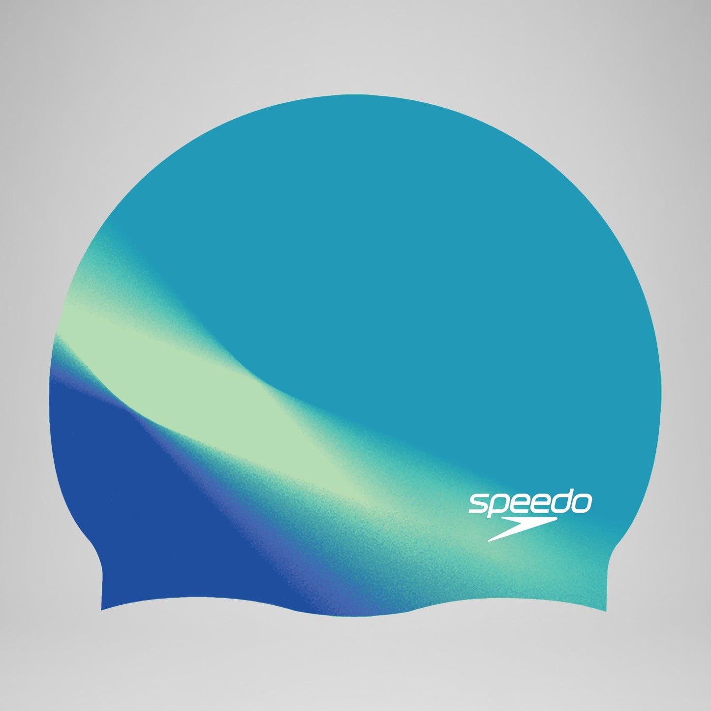 Adult Multi Colour Silicone Cap Blue - Speedo