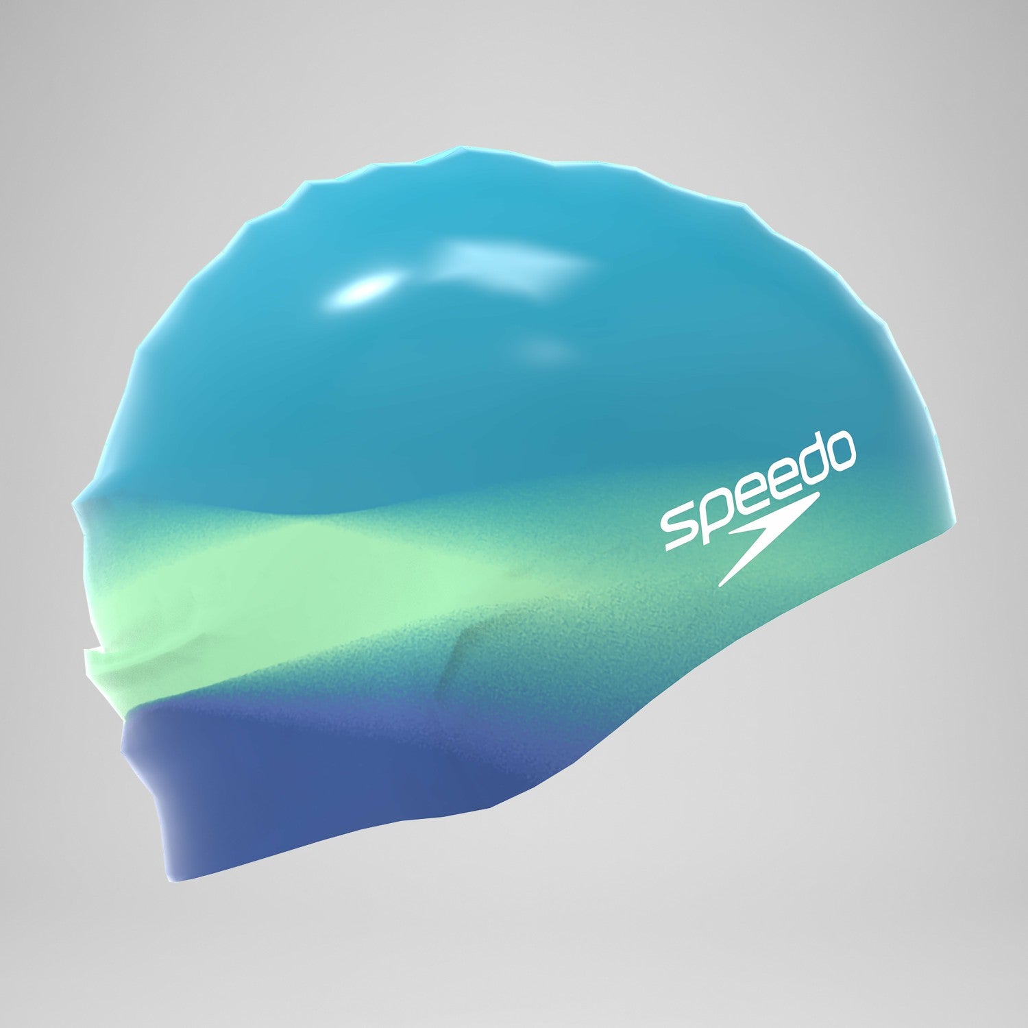 Adult Multi Colour Silicone Cap Blue - Speedo