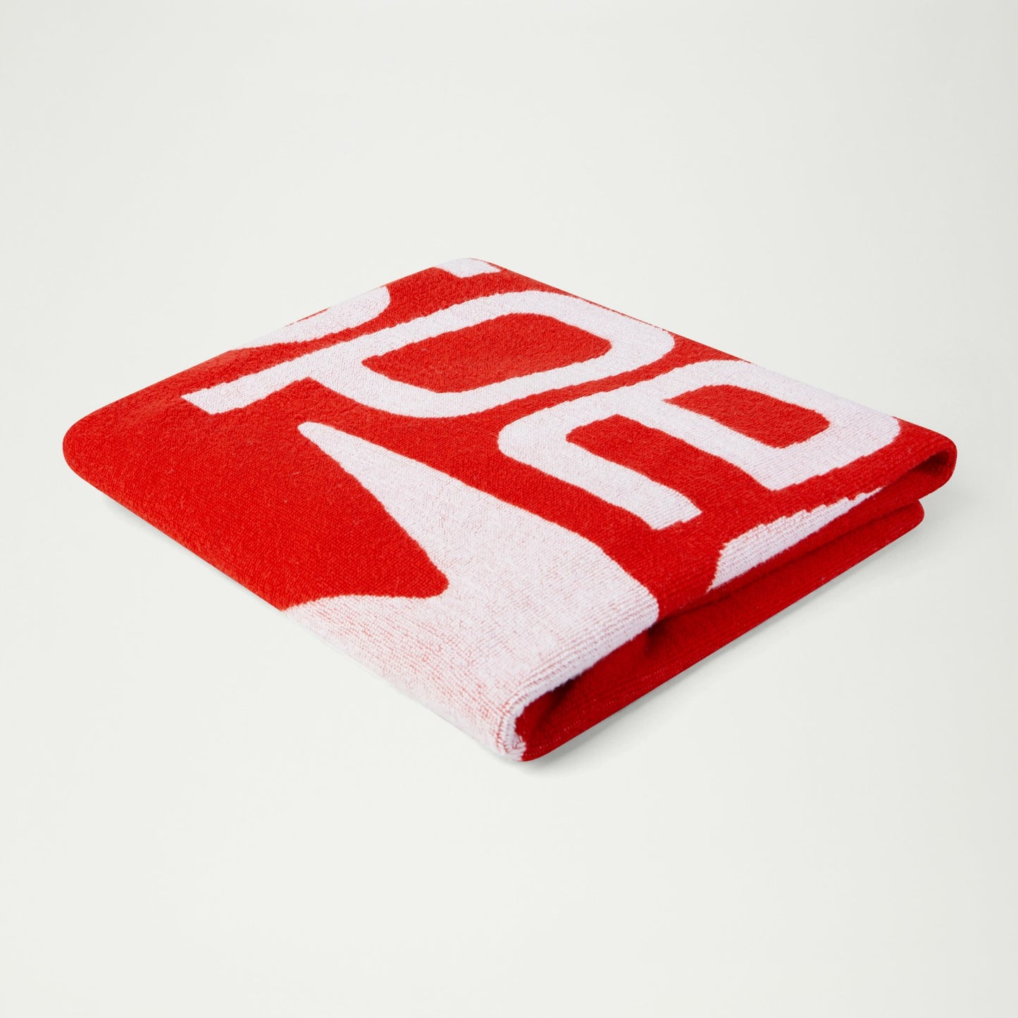 Speedo Logo Towel Red/White - Speedo