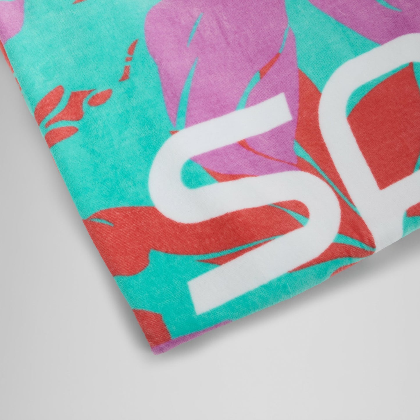 Printed Beach Towel Turquoise/Pink - Speedo