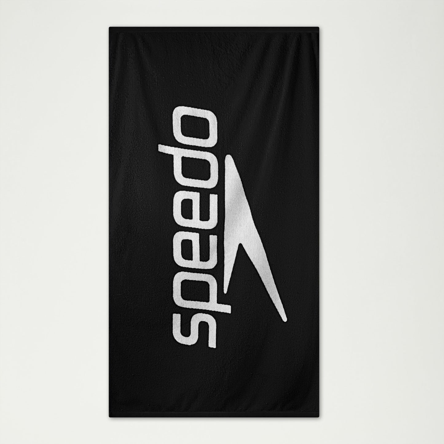 Speedo Logo Towel Black/White - Speedo