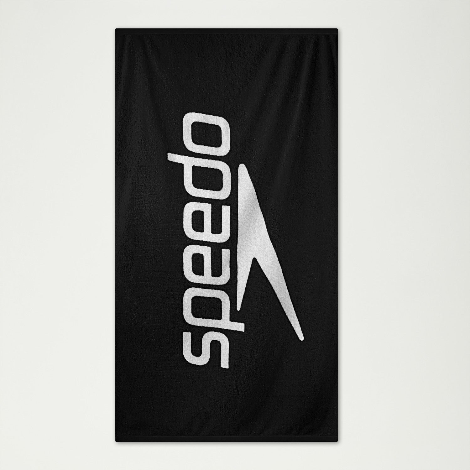Speedo Logo Towel Black/White - Speedo