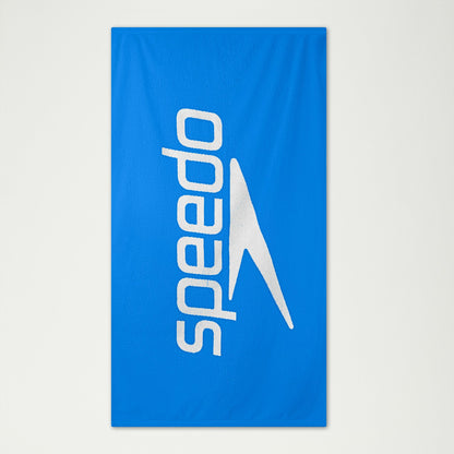 Speedo Logo Towel Blue/White - Speedo