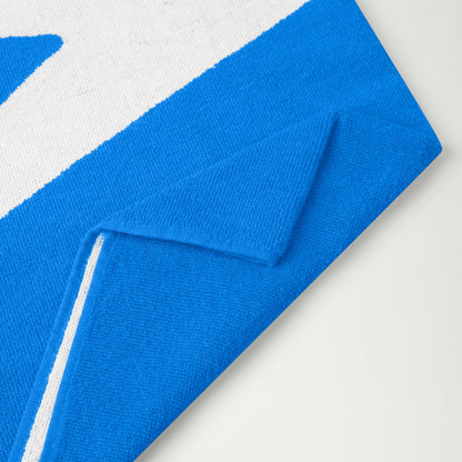 Speedo Logo Towel Blue/White - Speedo