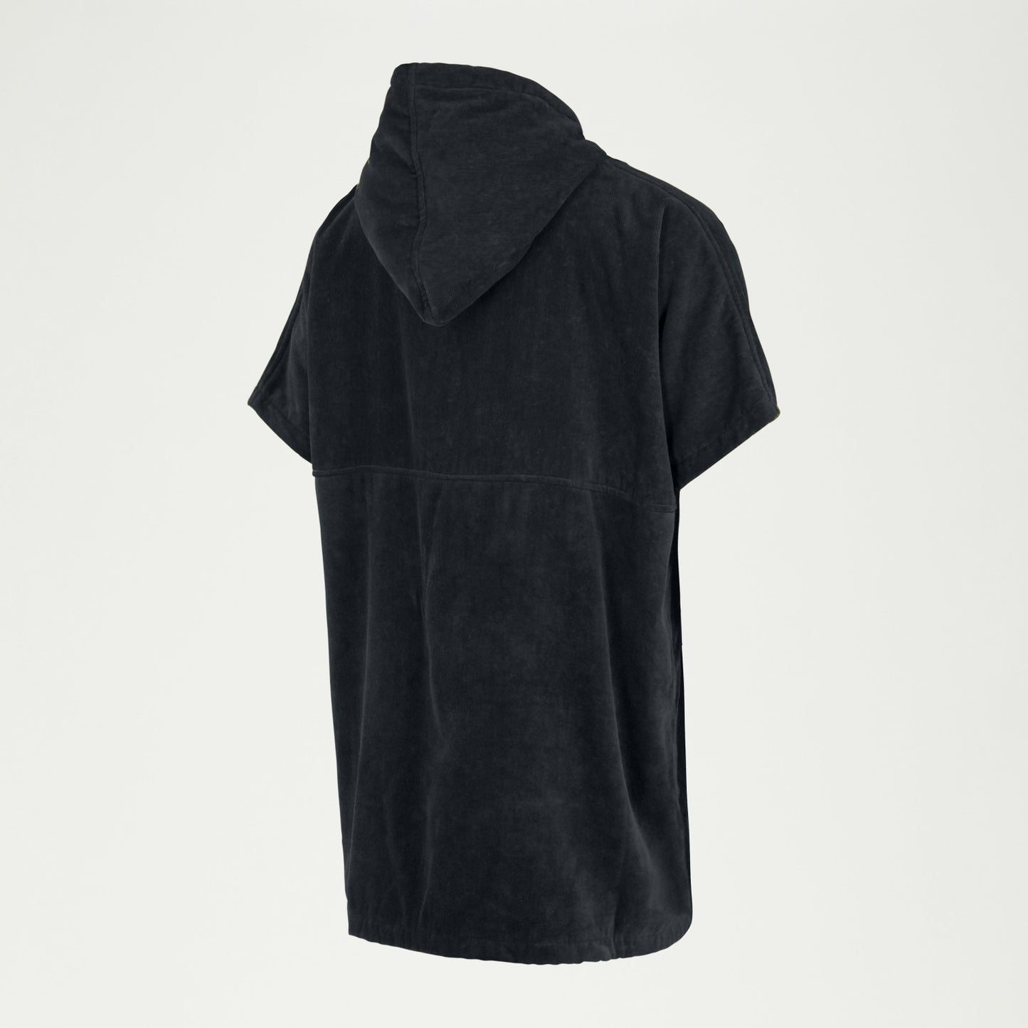 Adult Towel Swim Poncho Black/Yellow - Speedo