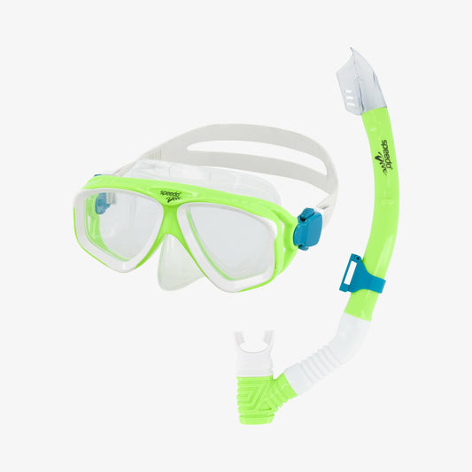 Junior Adventure Mask & Snorkel Set Blue - Speedo