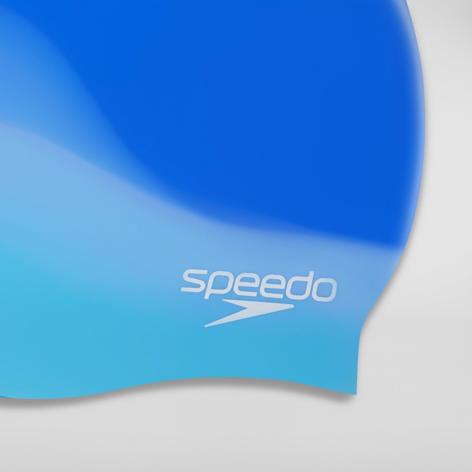 Adult Multi Colour Silicone Swim Cap Blue - Speedo