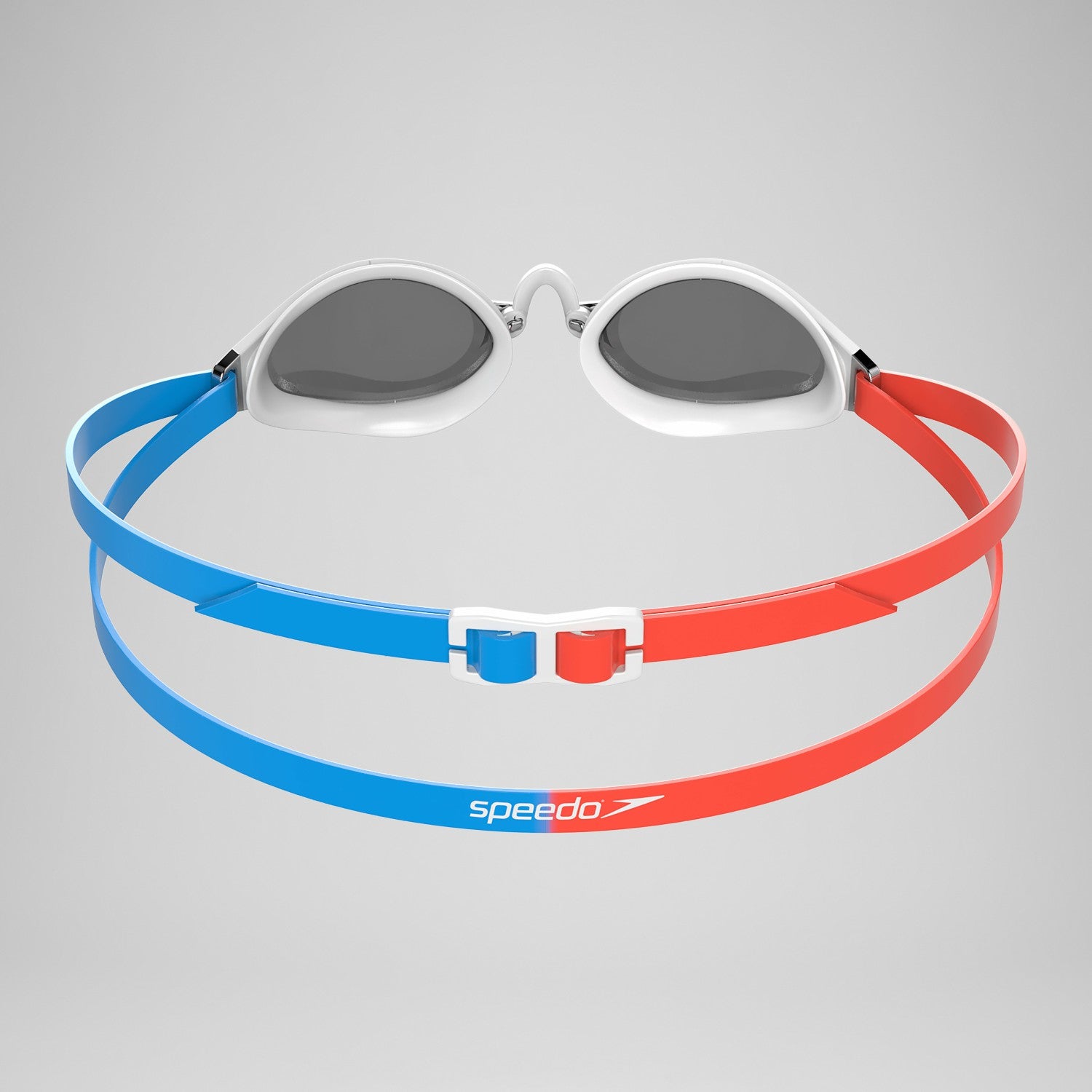 Adult Fastskin Speed Socket 2.0 Mirror Goggles Red/Blue - Speedo