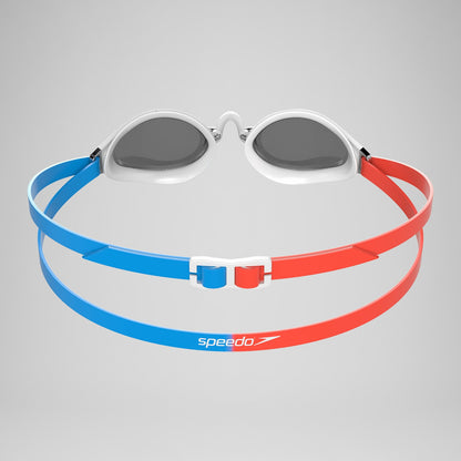 Adult Fastskin Speed Socket 2.0 Mirror Goggles Red/Blue - Speedo
