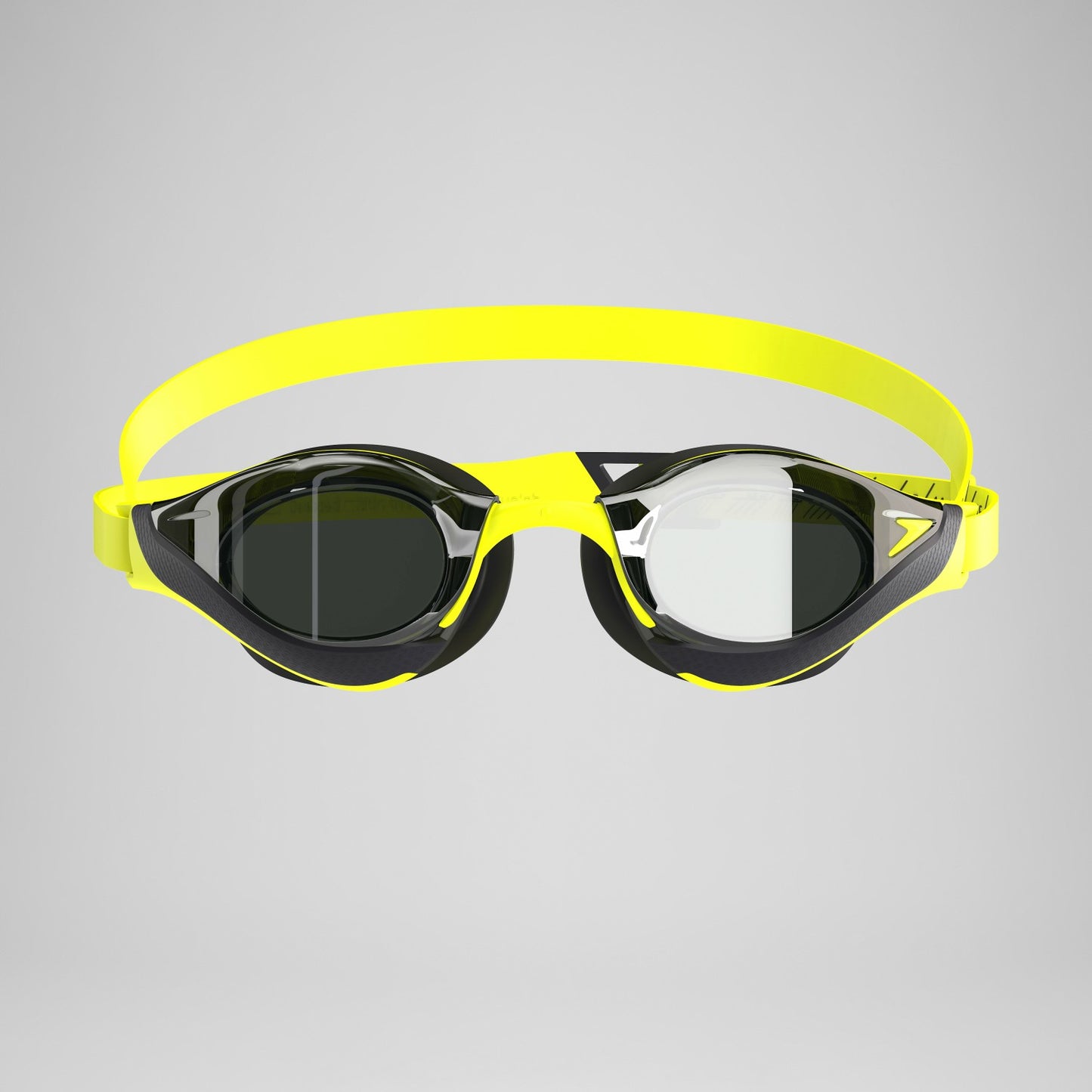 Adult Fastskin Pure Focus Mirror Goggles Yellow/Smoke - Speedo