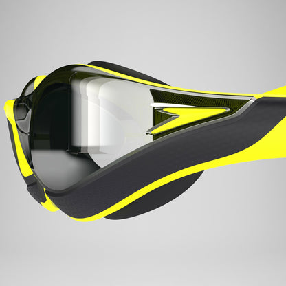 Adult Fastskin Pure Focus Mirror Goggles Yellow/Smoke - Speedo