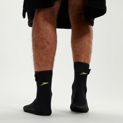 Adult Swim Socks Black/Yellow - Speedo