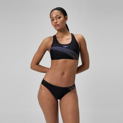 Placement Bikini Set Black/Peach - Speedo