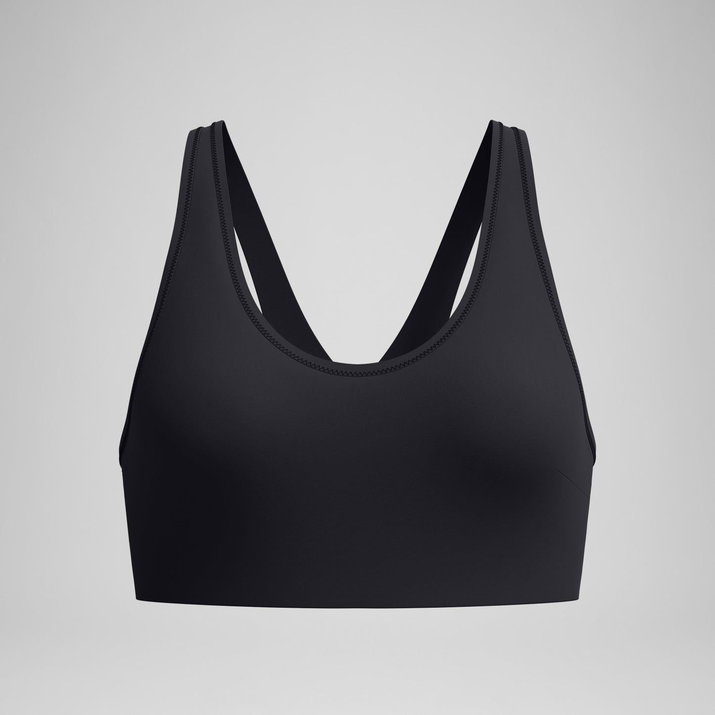 Sculpture Boom Back Bikini Top Black - Speedo