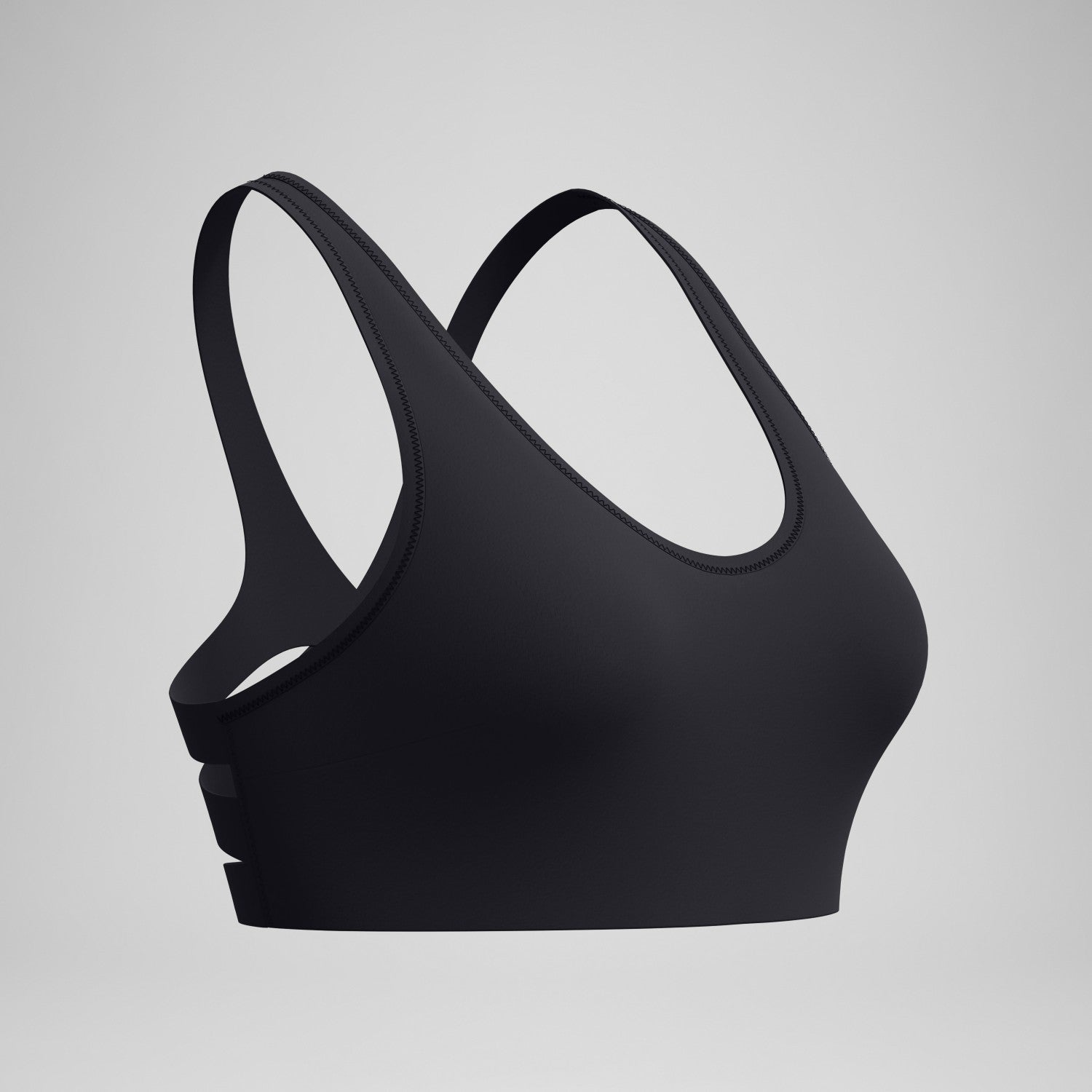 Sculpture Boom Back Bikini Top Black - Speedo