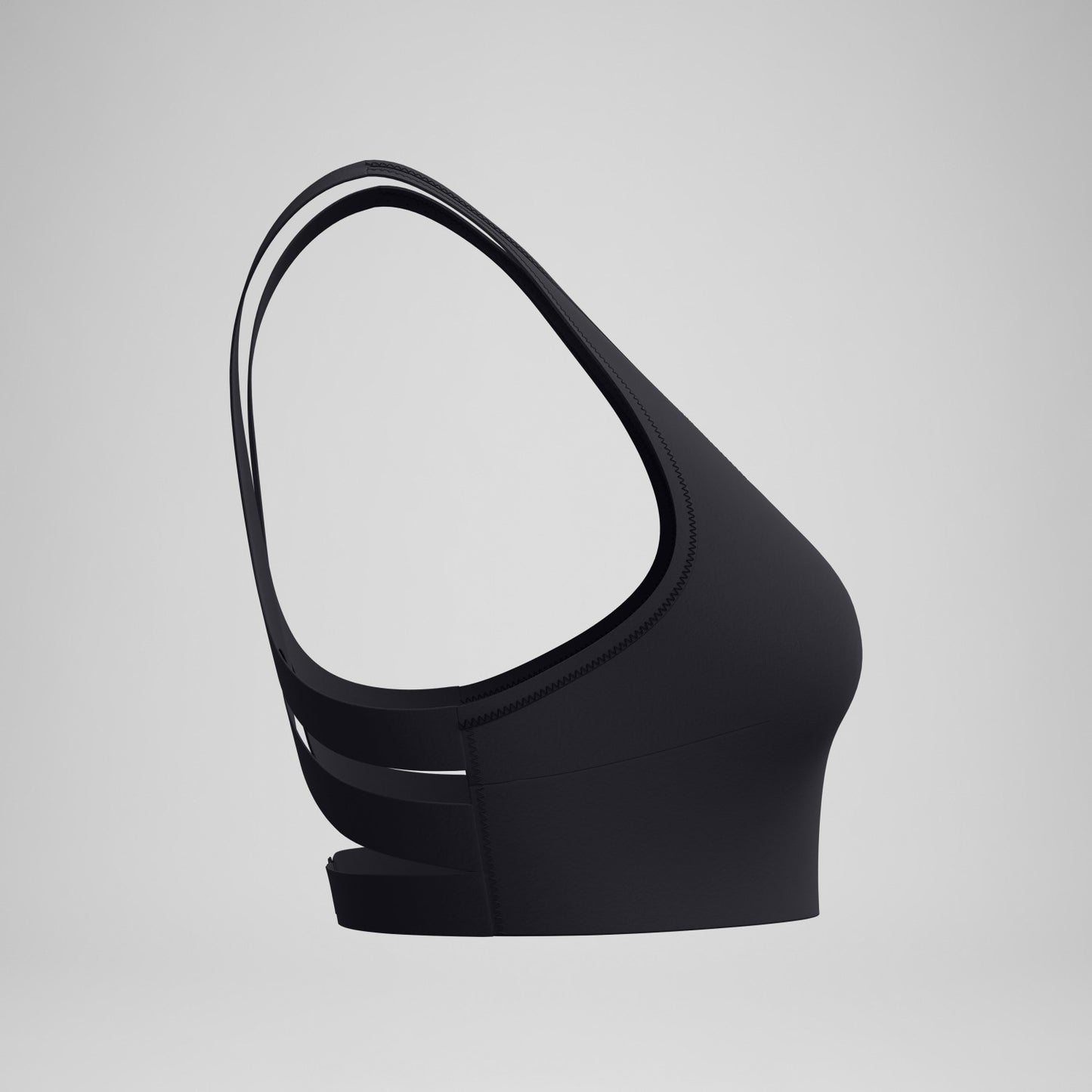 Sculpture Boom Back Bikini Top Black - Speedo