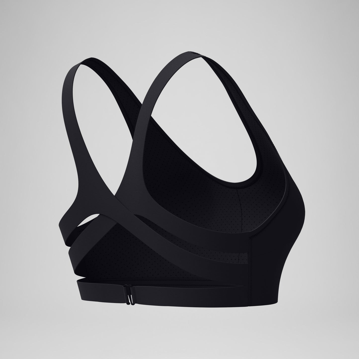 Sculpture Boom Back Bikini Top Black - Speedo