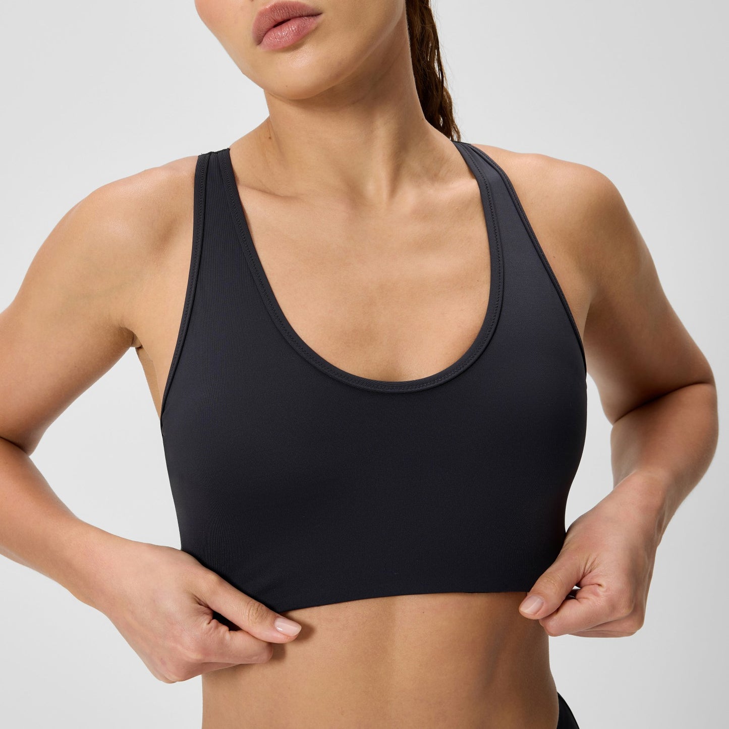 Sculpture Boom Back Bikini Top Black - Speedo