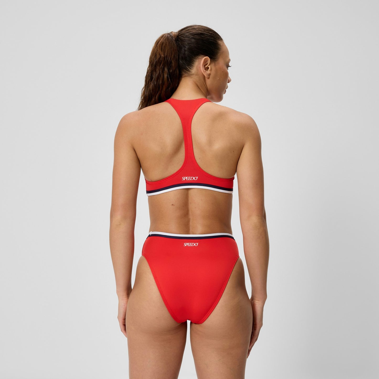 Jetstream Bikini Bottom Red/White - Speedo
