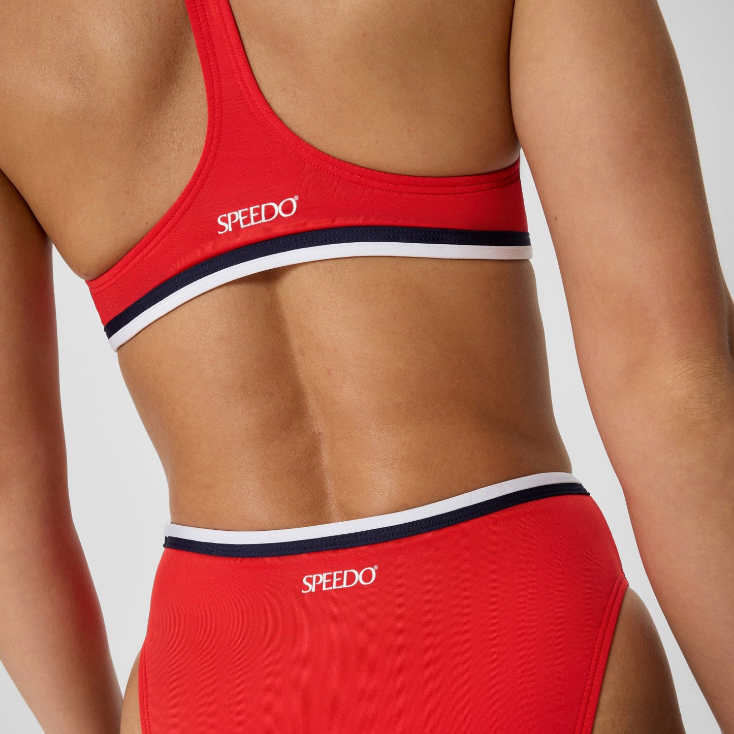 Jetstream Bikini Bottom Red/White - Speedo