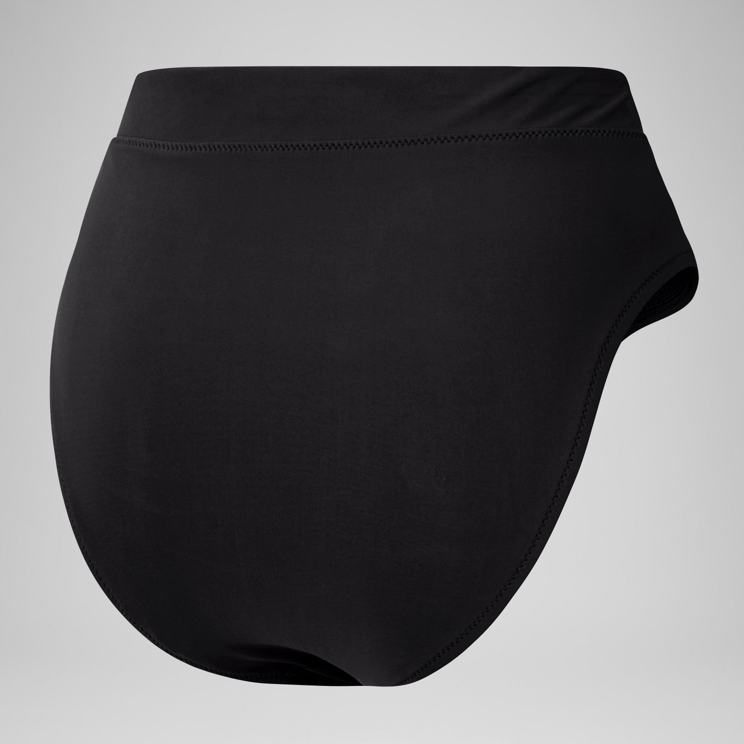 Solid High Waisted Bikini Bottom Dark Grey - Speedo