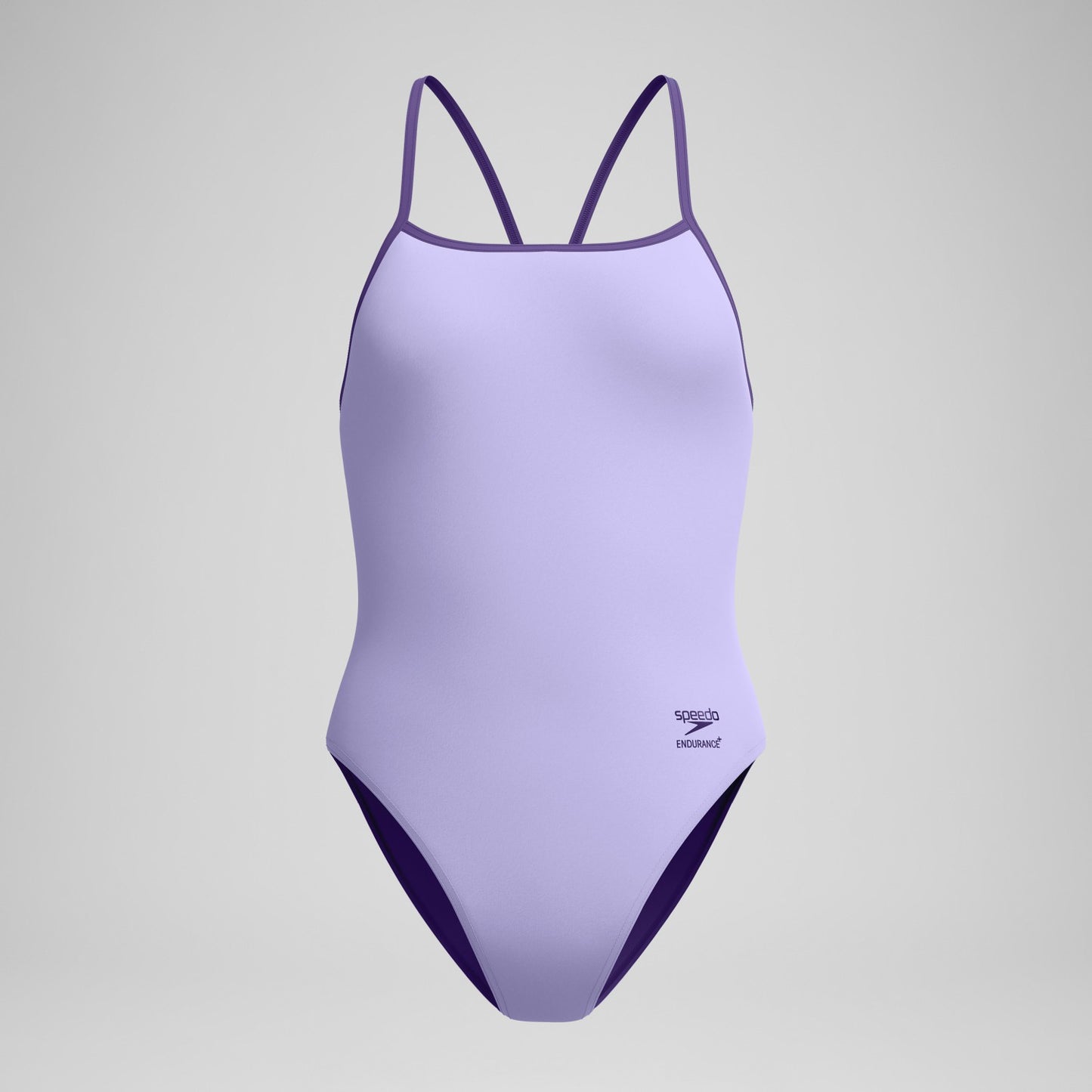 Club Training Turnback Swimsuit Lavender - Speedo