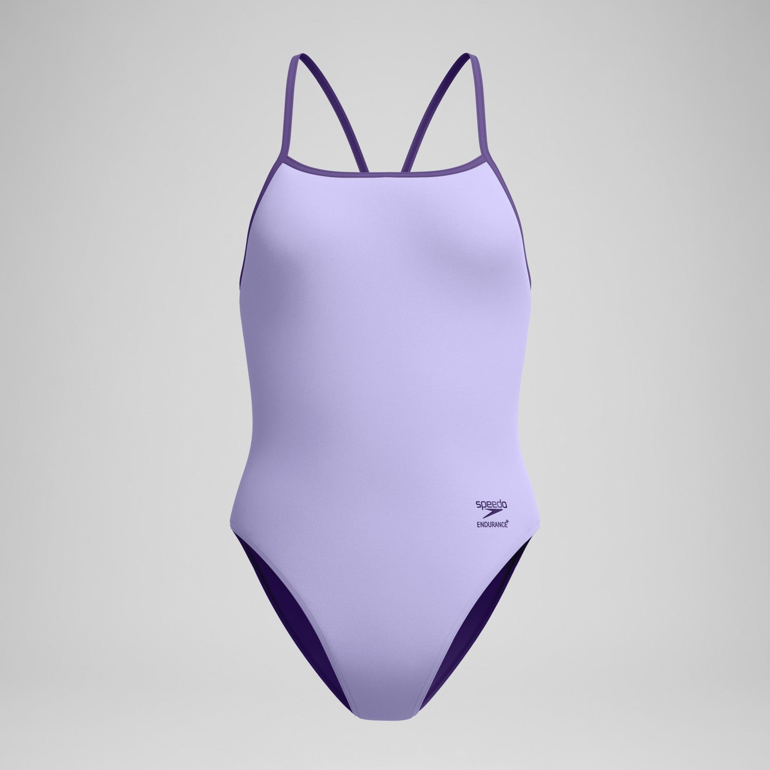 Club Training Turnback Swimsuit Lavender - Speedo