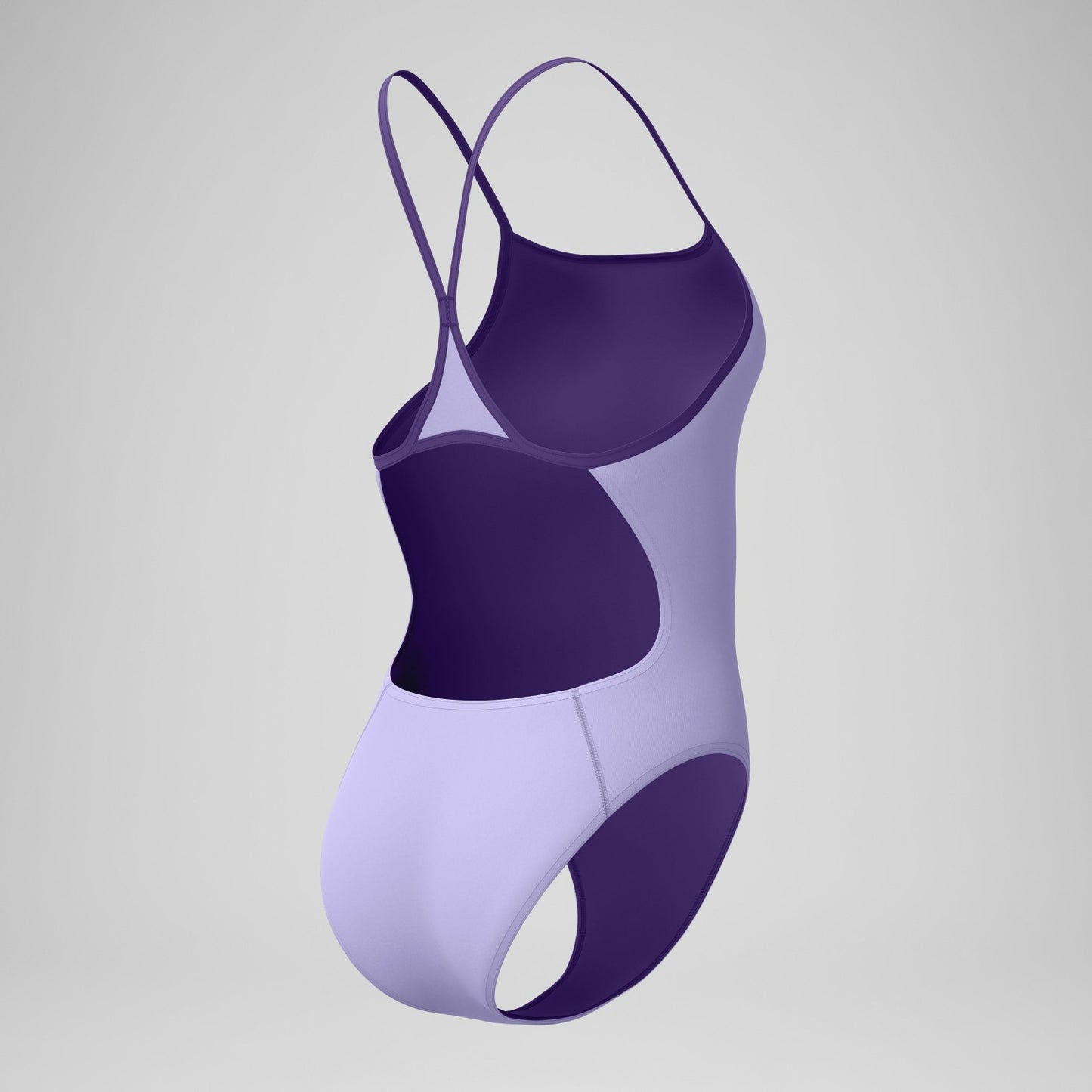 Club Training Turnback Swimsuit Lavender - Speedo