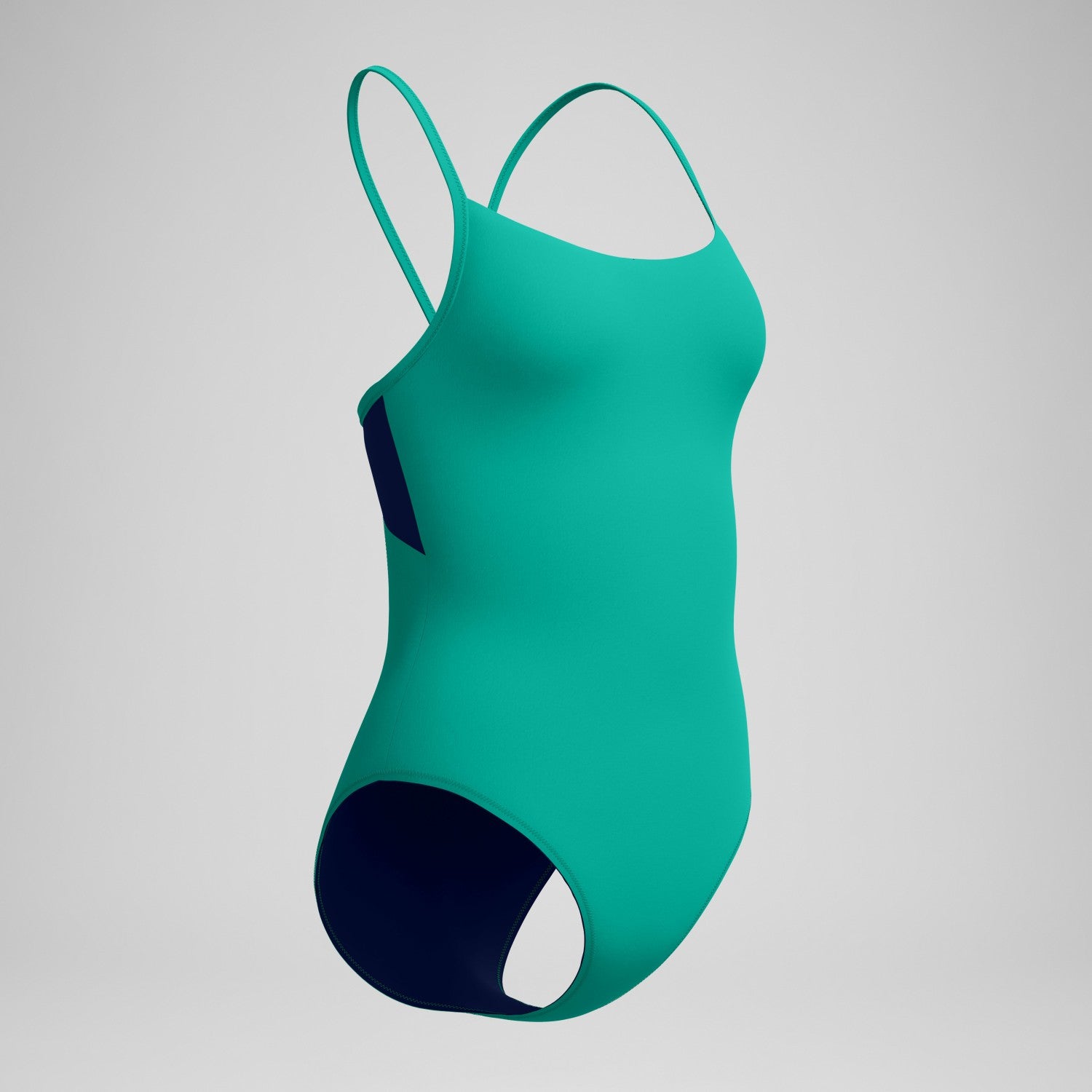 Solid Racerback Swimsuit Teal/Navy - Speedo