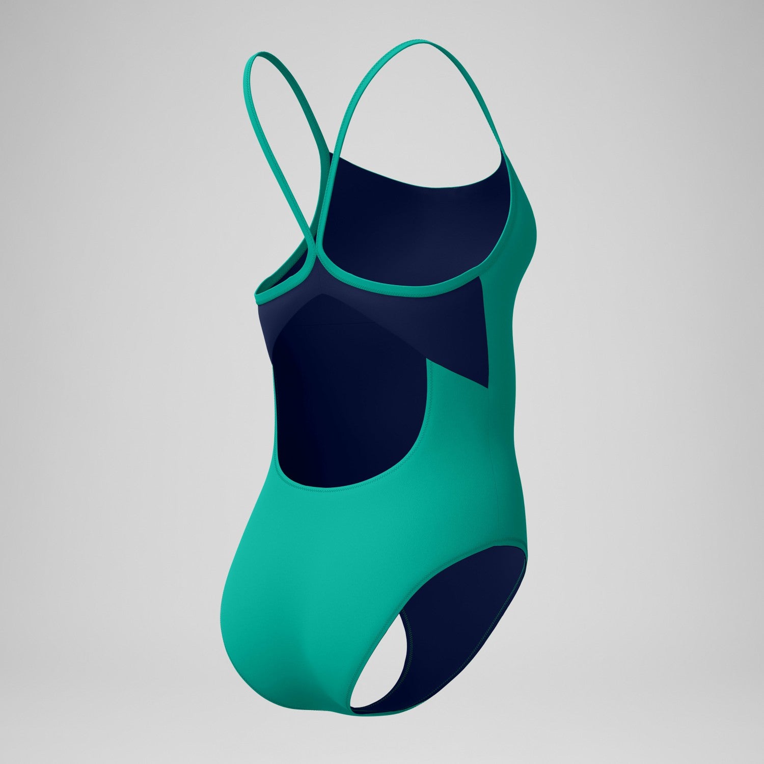 Solid Racerback Swimsuit Teal/Navy - Speedo