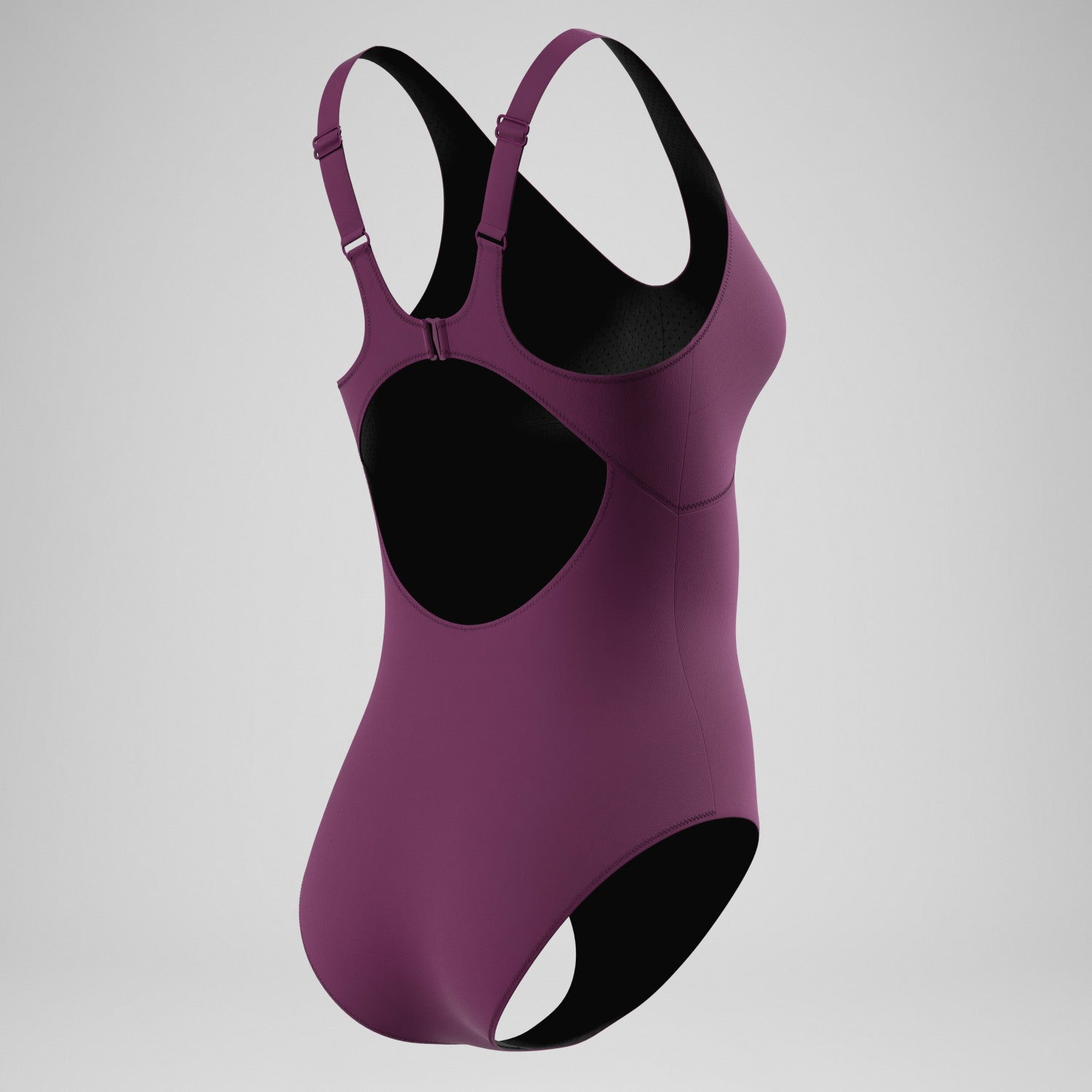 Sculpture Swimsuit Dark Pink - Speedo