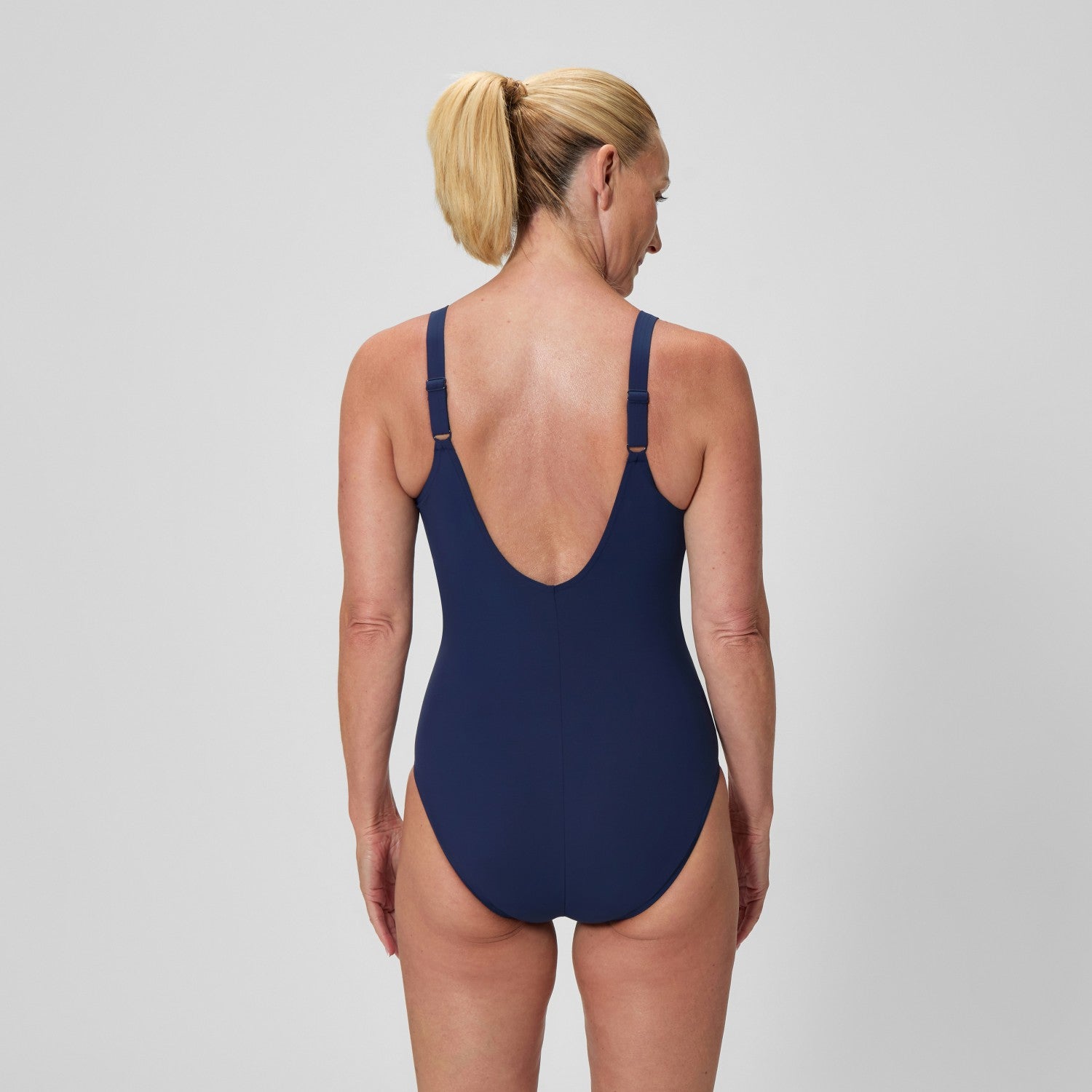 Shaping AquaNite Solid Swimsuit Navy - Speedo