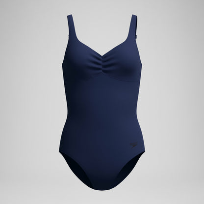 Shaping AquaNite Solid Swimsuit Navy - Speedo