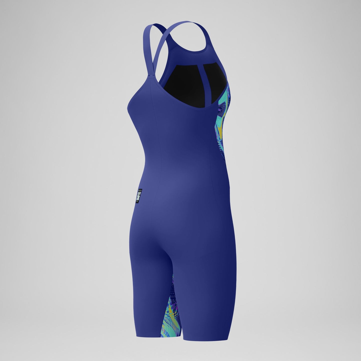 Fastskin LZR Pure Valor 2.0 Closedback Kneeskin Blue/Navy - Speedo