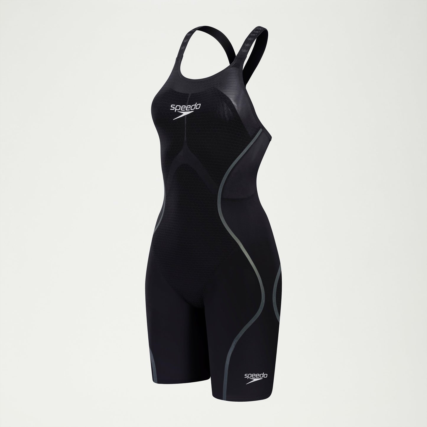Fastskin LZR Pure Intent 2.0 Closedback Kneeskin Black/Iridesc - Speedo