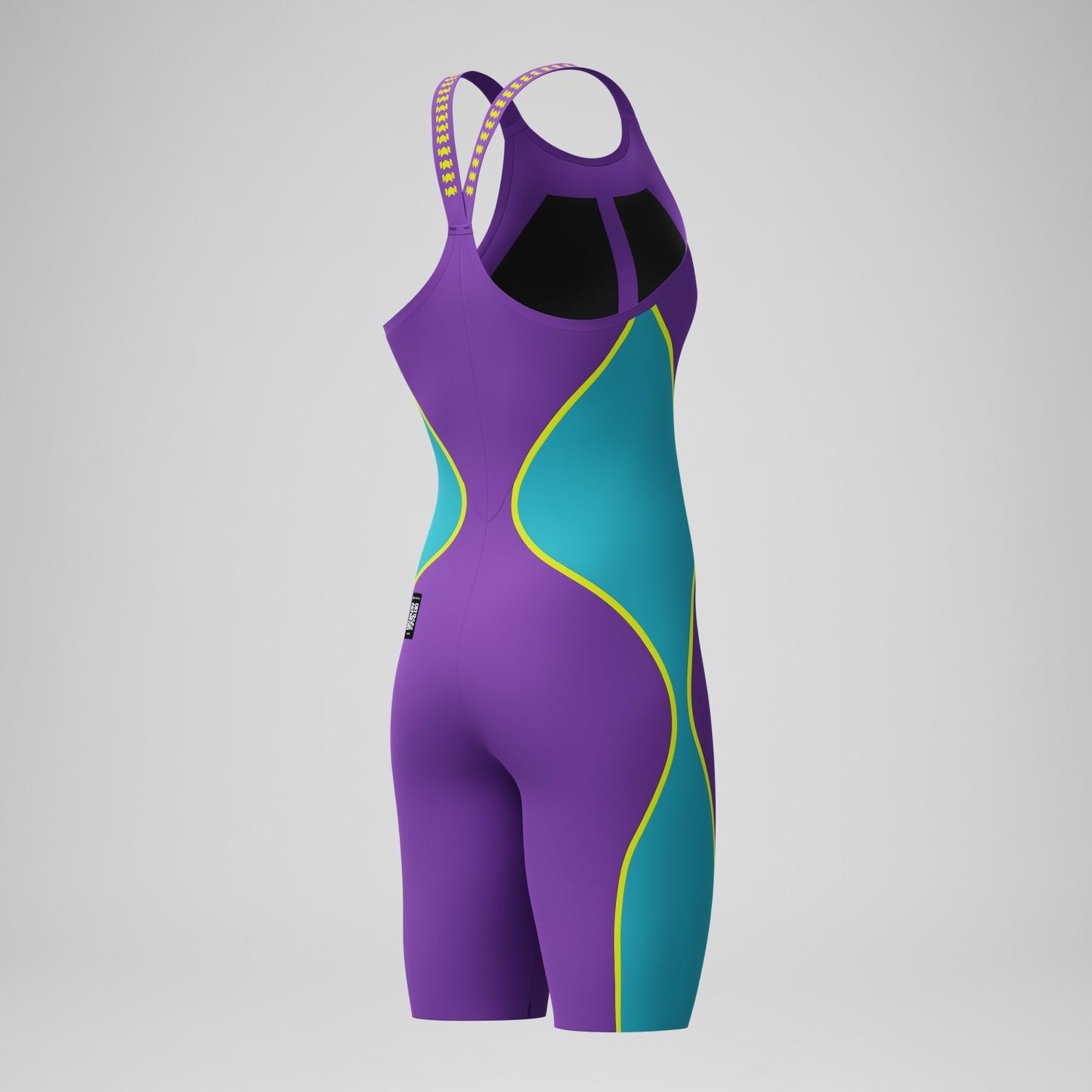 Fastskin LZR Pure Intent 2.0 Closedback Kneeskin Purple/Blue - Speedo