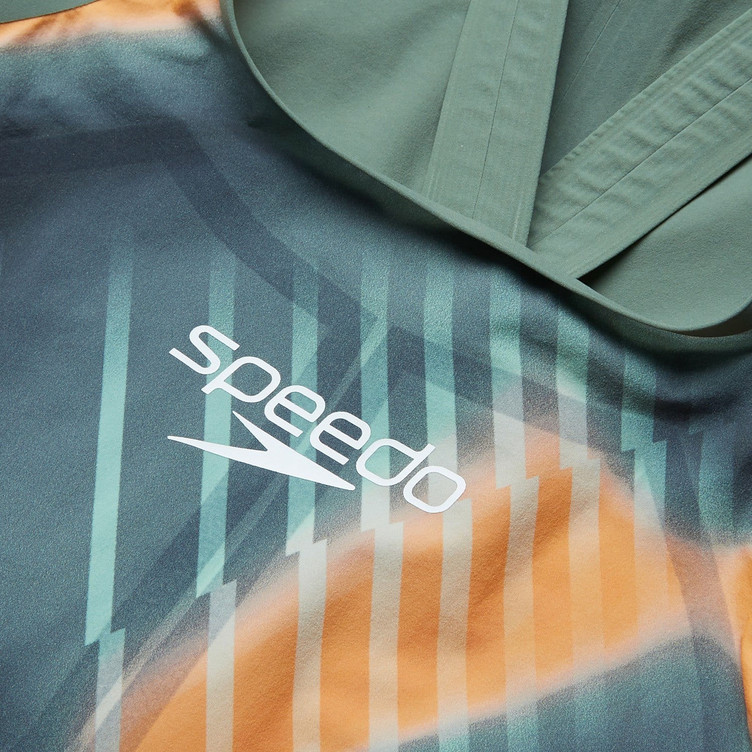 Fastskin LZR Pure Valor 2.0 Closedback Kneeskin Green/Orange - Speedo