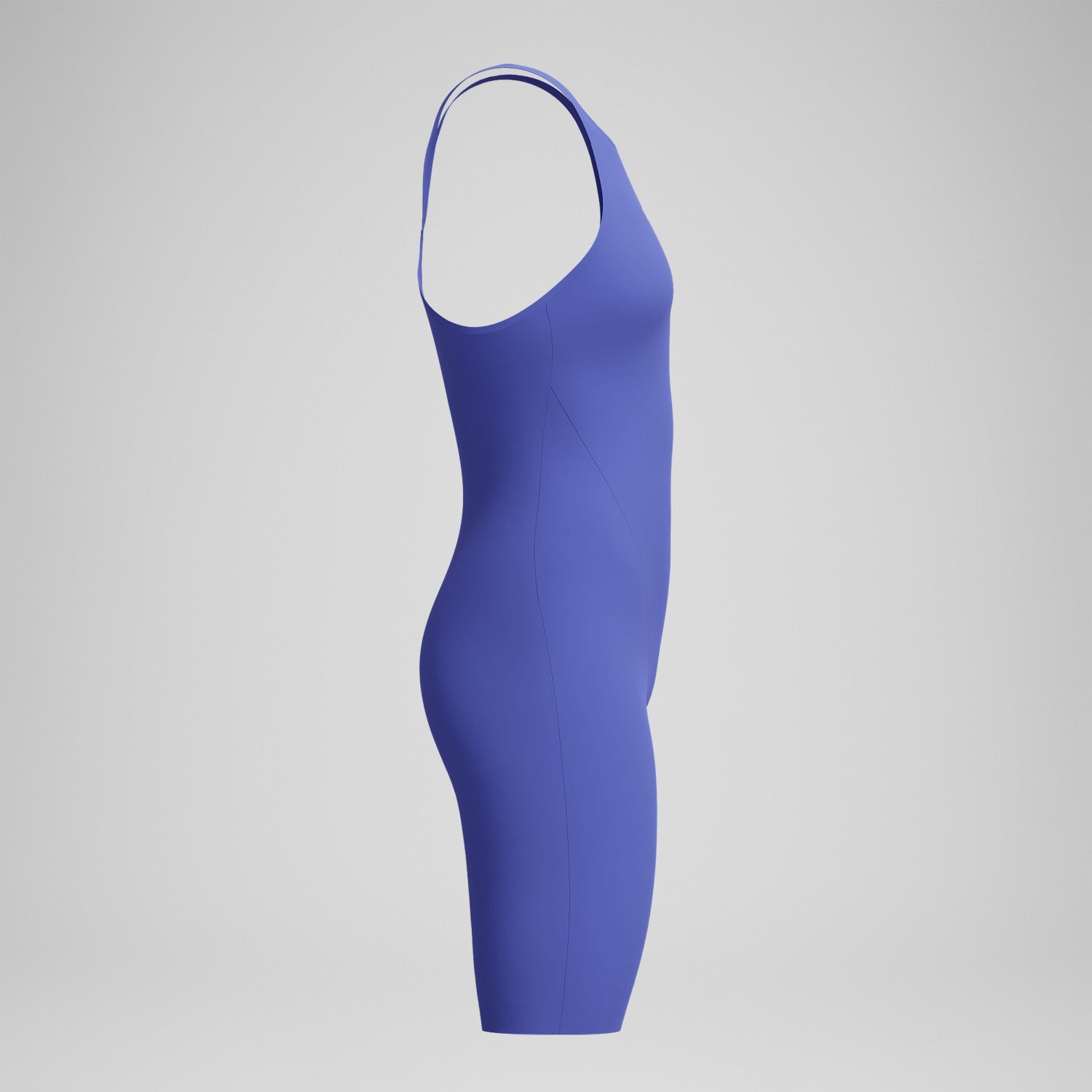 Fastskin LZR Pure Valor 2.0 Closedback Kneeskin Blue/Purple - Speedo