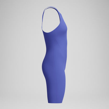 Fastskin LZR Pure Valor 2.0 Closedback Kneeskin Blue/Purple - Speedo