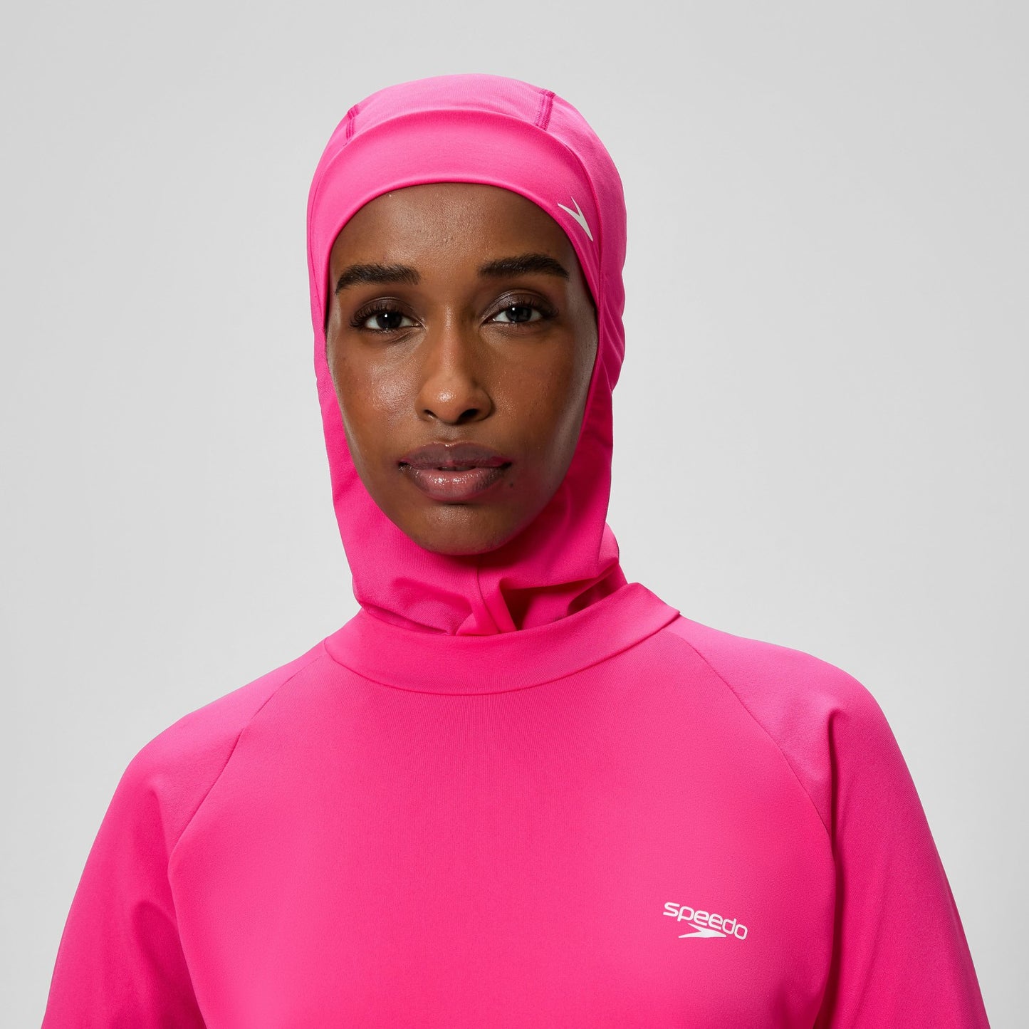 Endurance+ Modesty Swim Hood Pink - Speedo
