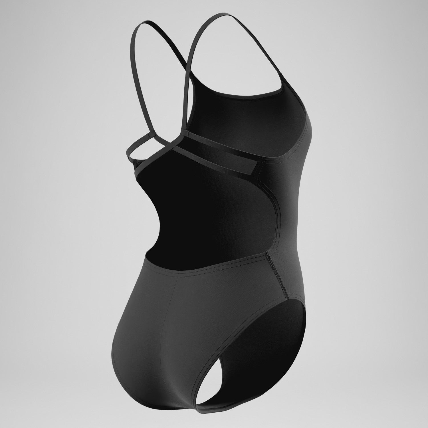 Team EnduranceX Strappy Swimsuit Black - Speedo