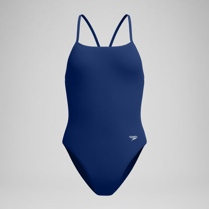 Club Training Turnback Swimsuit Navy - Speedo