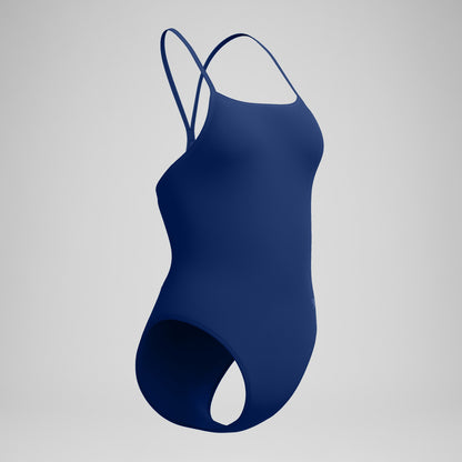 Club Training Turnback Swimsuit Navy - Speedo