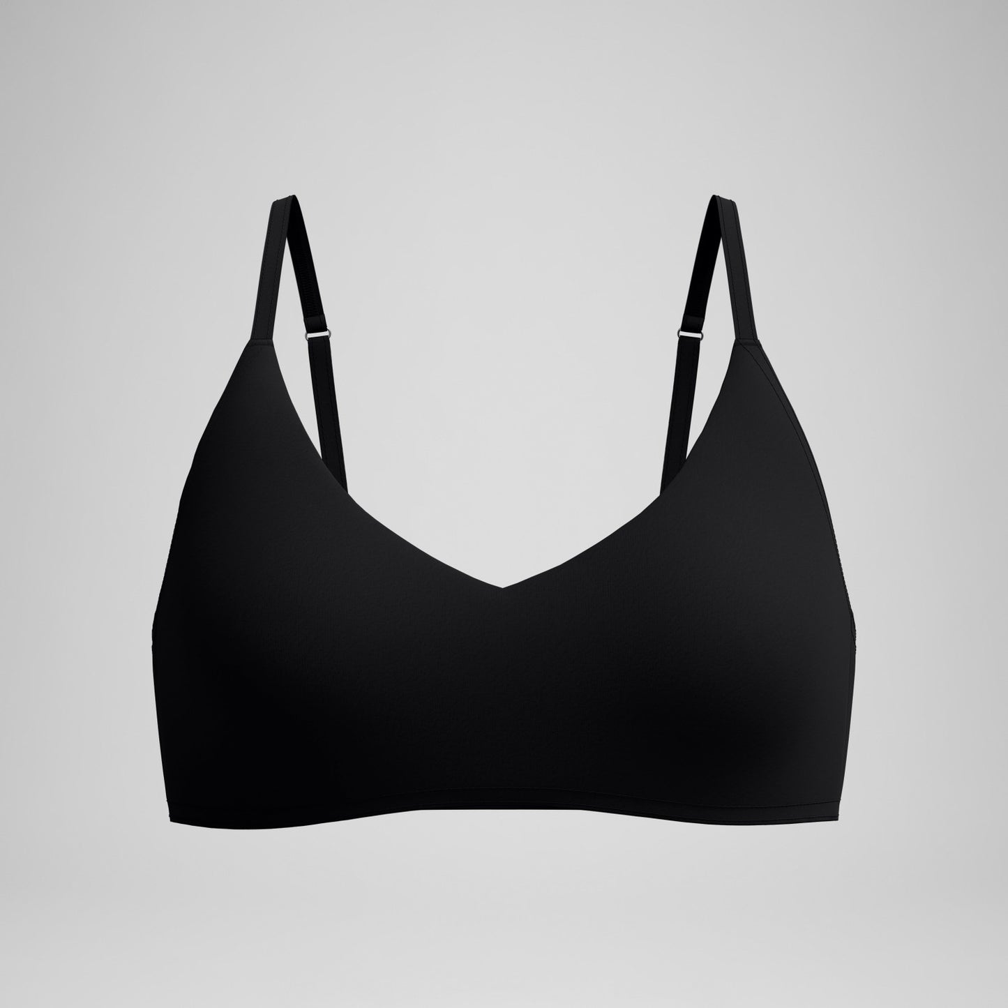 Solid Triangle Bikini Top Black - Speedo