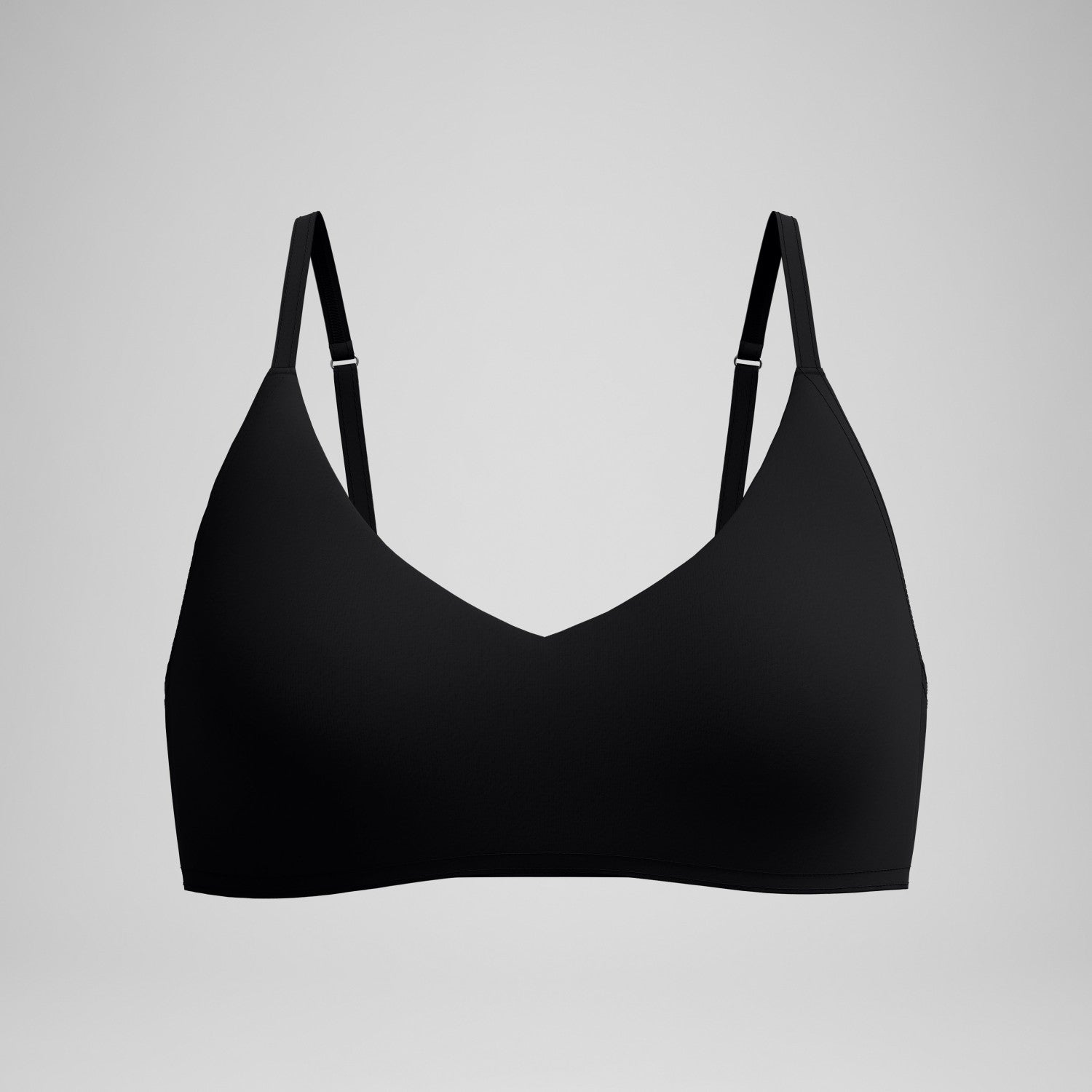 Solid Triangle Bikini Top Black - Speedo